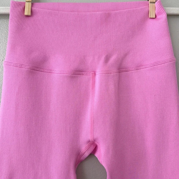 Spiritual Gangster Love Ribbed Leggings - Pink - XS/S - Picture 4 of 9